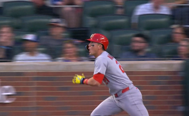Lars 2 - Redbird Report Cardinals Outfielder Lars Nootbaar circling the bases after hitting a dinger