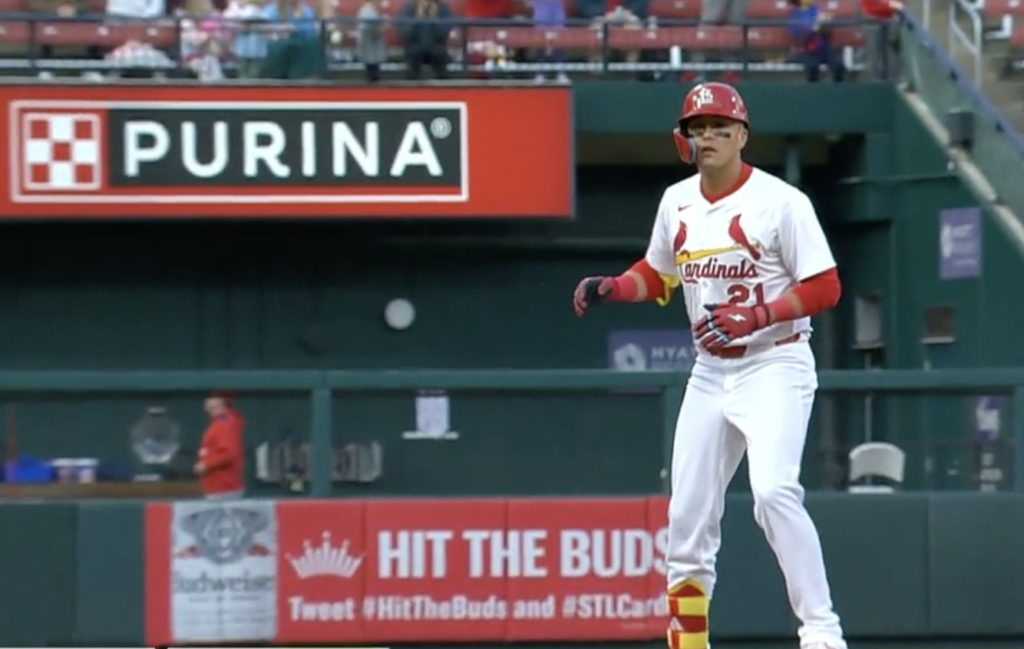 Nootbaar - 1 - Redbird Report Lars Nootbaar just made the Catch-of-the-Year