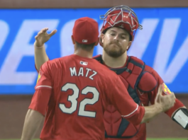 Steven Matz Struck Out Four in One Inning
