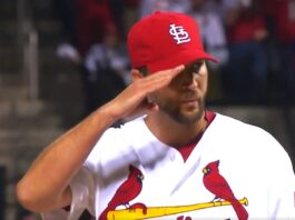Adam Wainright Salutes