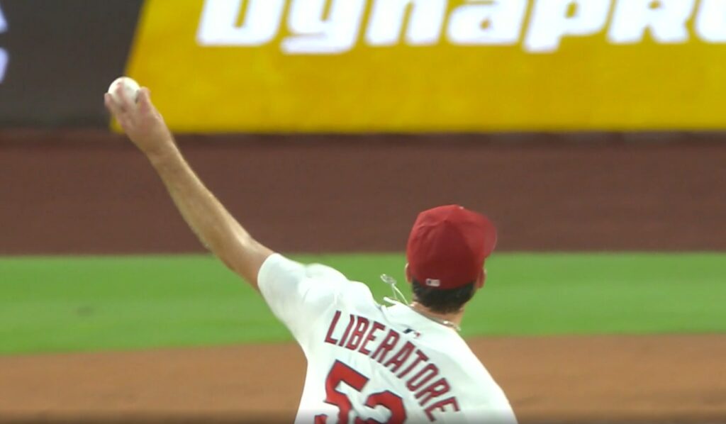 Matthew Libertore - 1 - Redbird Report Cardinals Starting Pitcher Matthew Libertore Experiences Velocity Drop