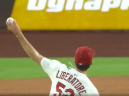 Cardinals Starting Pitcher Matthew Libertore Experiences Velocity Drop