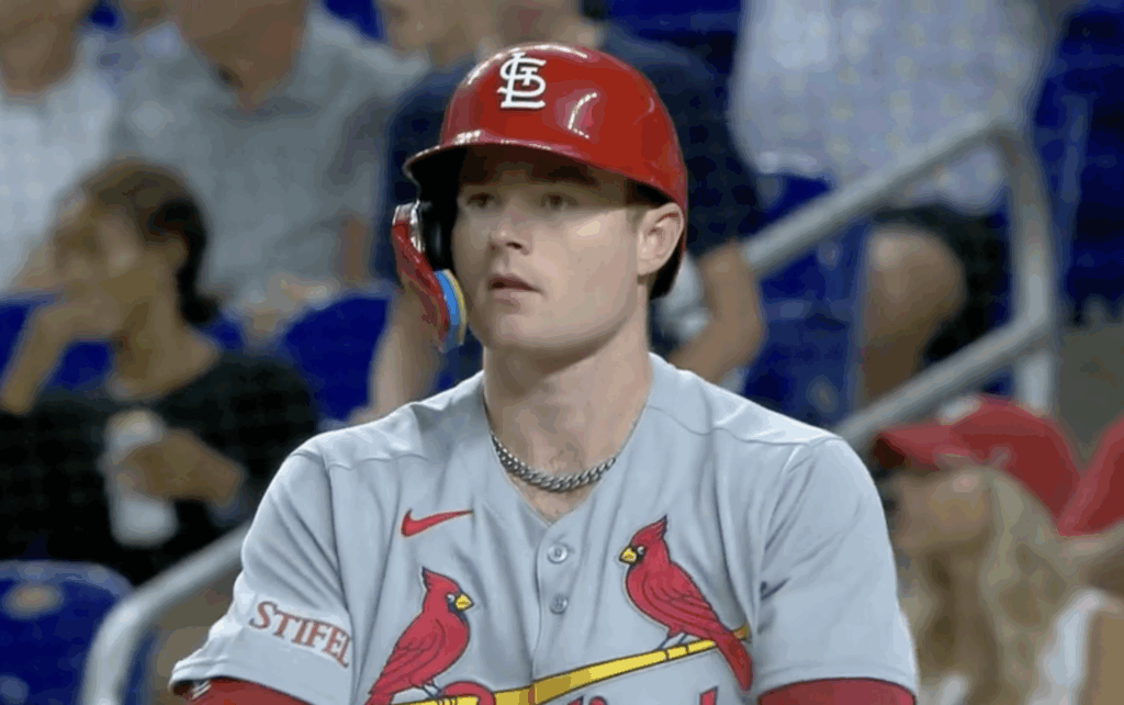 Nathan Church - 3 - Redbird Report Cardinals Prospect Nathan Church about to get his first RBI on a Sacrifice Bunt